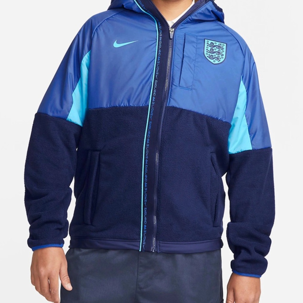 Nike 2022-2023 England AWF Winterized Jacket 'Blue